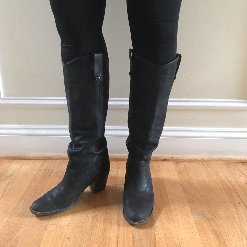 Frye Tall Jackie Button Boots